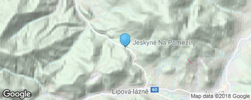 Jeskyně Na Pomezí</strong> mapa