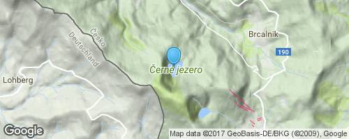Výtet kolem šumavských jezer - Černé a Čertovo</strong> mapa