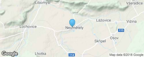 Neumětely - hrob bájného Šemíka</strong> mapa