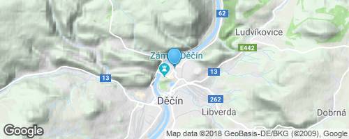 Děčín</strong> mapa