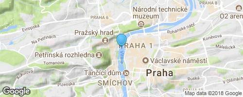 Turistická známka č. 1800 - Karlův most</strong> mapa