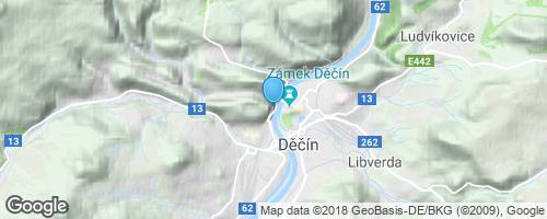 Na ferratu do Děčína.</strong> mapa