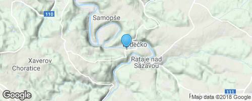 Kolem Sázavy do Českého Šternberka</strong> mapa