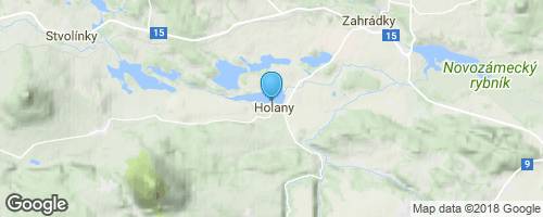 Okolí holanských rybníků</strong> mapa