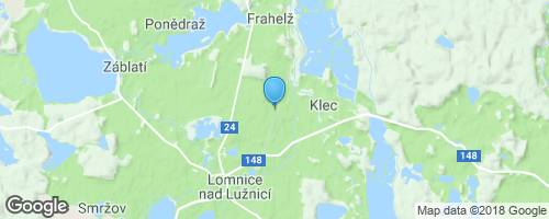 Třeboňská pánev</strong> mapa