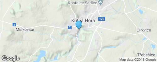 Kutná Hora - Chrám sv. Barbory</strong> mapa
