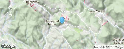 Janov nad Nisou</strong> mapa