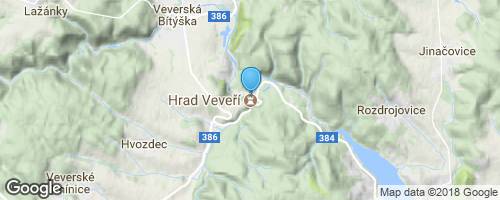 výlet na hrad Veveří</strong> mapa