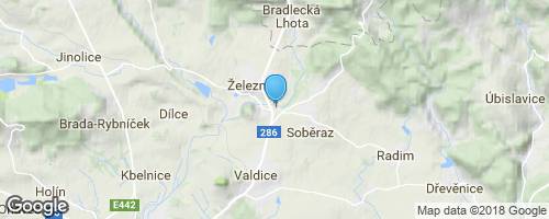 Výlet do městečka Železnice.</strong> mapa