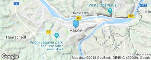 Pěšky a na kole podél Dunaje, Innu a Ilzu</strong> mapa