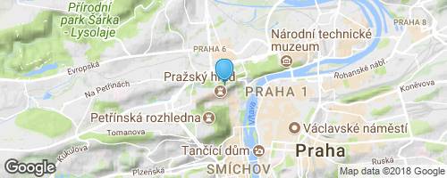 Katedrála sv. Víta - Velká jižní věž</strong> mapa
