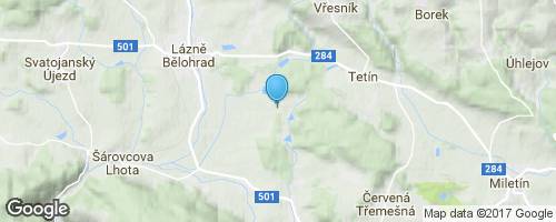 Petrova studánka na Byšičkách</strong> mapa