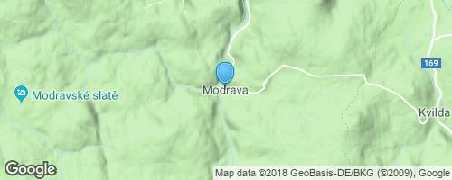 šumavský skvost Modrava</strong> mapa