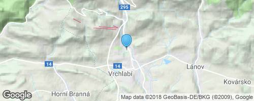 Vrchlabí - prohlídky městských památek s průvodcem</strong> mapa