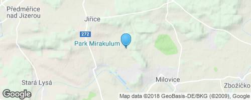 Zábavní park Mirákulum</strong> mapa
