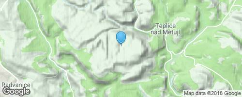 Teplické skály</strong> mapa