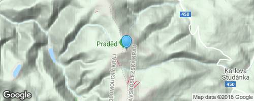 Putování za dědem Pradědem</strong> mapa
