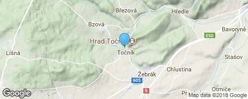 Žebrák</strong> mapa