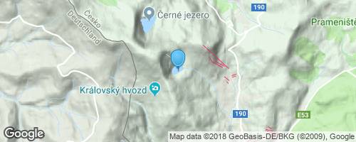 Výlet na Pancíř a Čertovo jezero</strong> mapa
