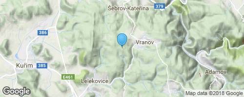 „Novoroční“ vycházka Adamov-Vranov-Babí lom-Česká</strong> mapa