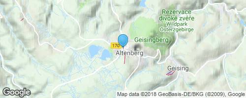 Lázně Altenberg</strong> mapa