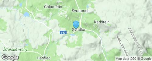 Přechod Žďárských vrchů</strong> mapa