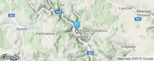 Výlet na hrad Svojanov</strong> mapa
