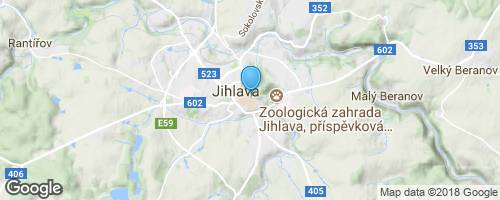 Procházka Jihlavou</strong> mapa
