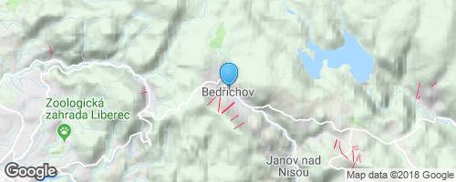 Bedřichov v Jizerských horách</strong> mapa