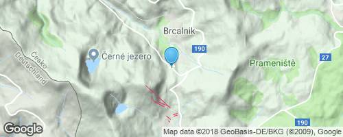 Od ledovcových jezer Královského hvozdu k výhledům na Prsa Matky Boží mapa