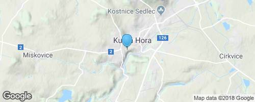 Štola stříbrného dolu - Kutná hora</strong> mapa