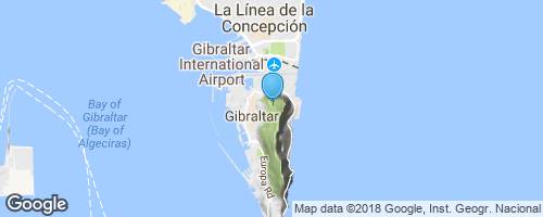 Gibraltar – opice na Héraklově sloupu</strong> mapa