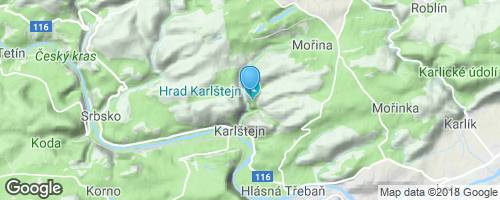 Český kras</strong> mapa