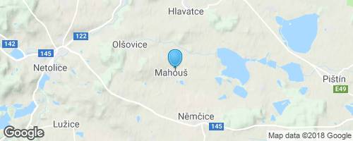 Setkání příznivců starých traktorů v obci MAHOUŠ u Netolic 2011</strong> mapa