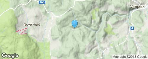 Brložské jezírko na Šumavě.</strong> mapa