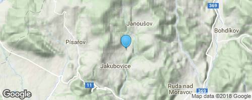 Jarní Písařovská pahorkatina</strong> mapa