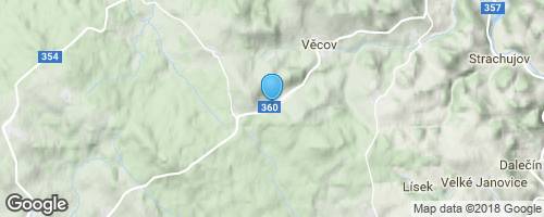 Koníkovské vrchy</strong> mapa