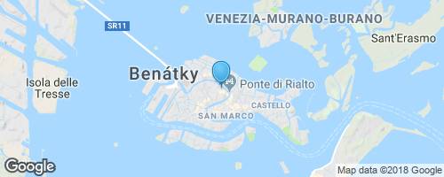 Benátky</strong> mapa