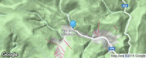 Pec pod Sněžkou</strong> mapa