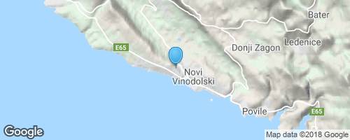 Novi Vinodolski</strong> mapa
