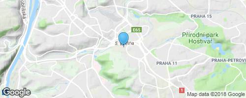 Tříbarevné kolečko Kunratickým lesem</strong> mapa