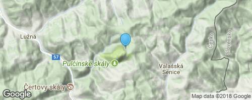 Mé první seznámení s Pulčínskými skálami</strong> mapa