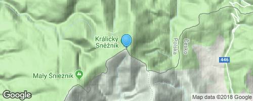 Králický Sněžník – 1423 m.n.m.</strong> mapa