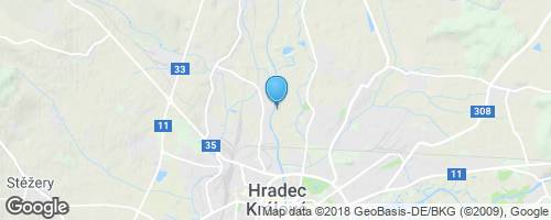 Cyklostezka Hradec Králové - Josefov - Kuks, MAPA</strong> mapa