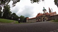 Pěší trasa z hradu Bouzov do Loštic