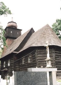 Dřevěný kostel Nanebevstoupení Páně v Dolních Marklovicích