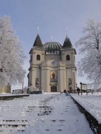 Zasněžený Hostýn