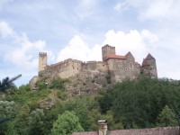 hrad Hardegg v Rakousku