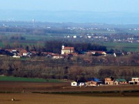 výhled z rozhledny - Výšovice, Prostějov