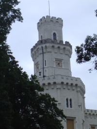Zámek Hluboká - hlavní věž